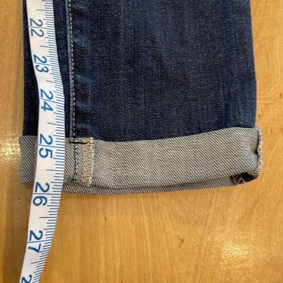 Adriano Goldschmied Women's Stilt Roll Up Cigarette Straight Jeans Blue Size 25R - Picture 11 of 11